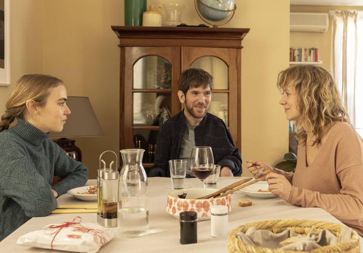 Valèria Sorolla, Telmo Irureta y Emma Suárez en 'La consagración de la primavera'.