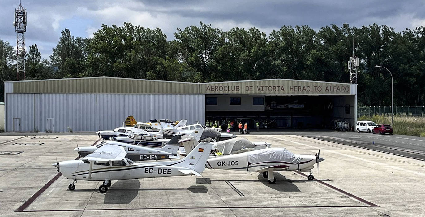 La Vuelta Aérea a España aterriza en Foronda