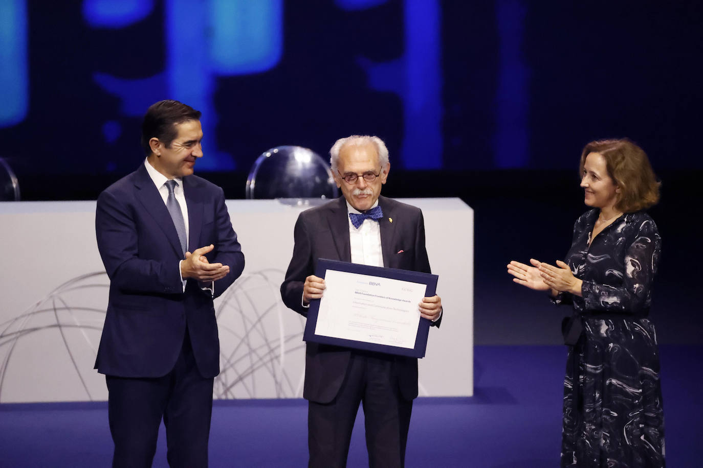 Alberto Sangiovanni recibe el Premio Fundación BBVA Fronteras del Conocimiento