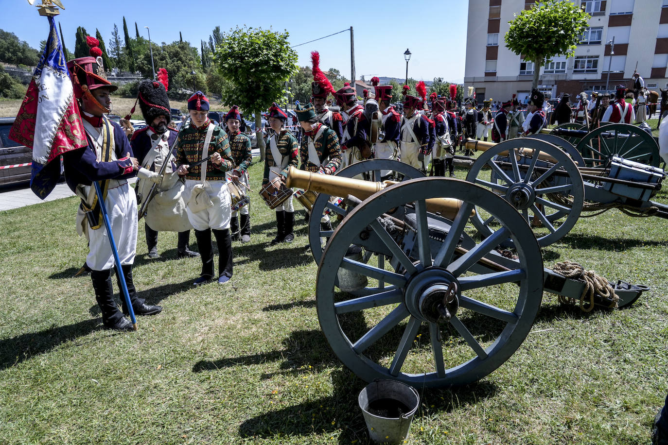 Desfile napoleónico en Nanclares de la Oca