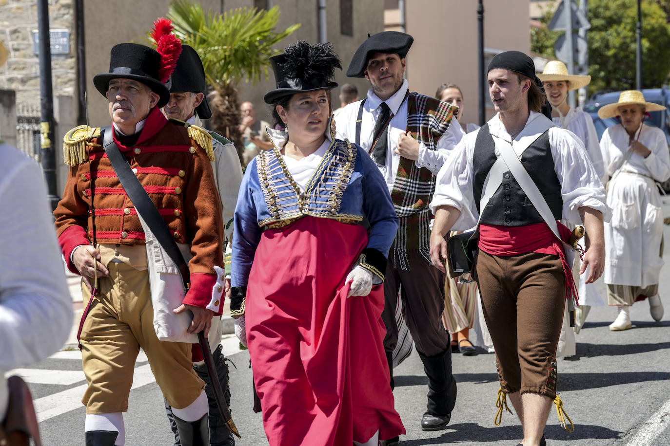 Desfile napoleónico en Nanclares de la Oca