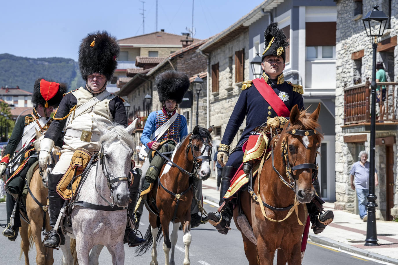 Desfile napoleónico en Nanclares de la Oca