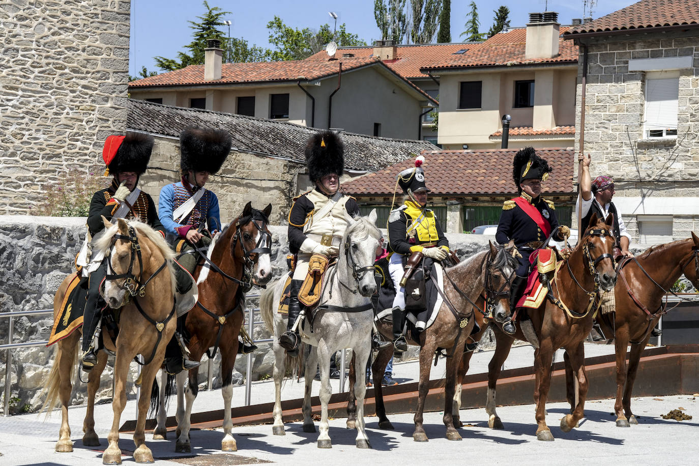 Desfile napoleónico en Nanclares de la Oca