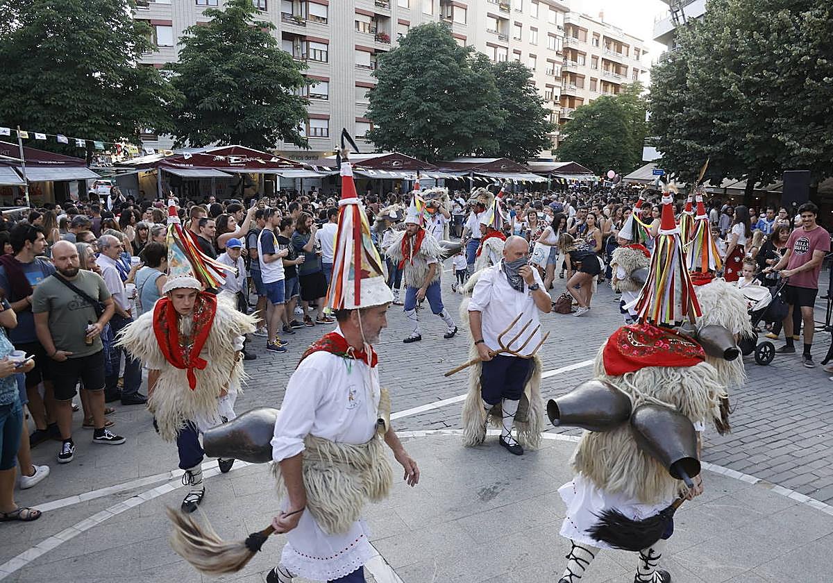 Un acto de las fiestas de Judimendi.