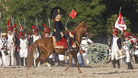 El ejército de Napoleón vuelve a combatir hoy en Nanclares