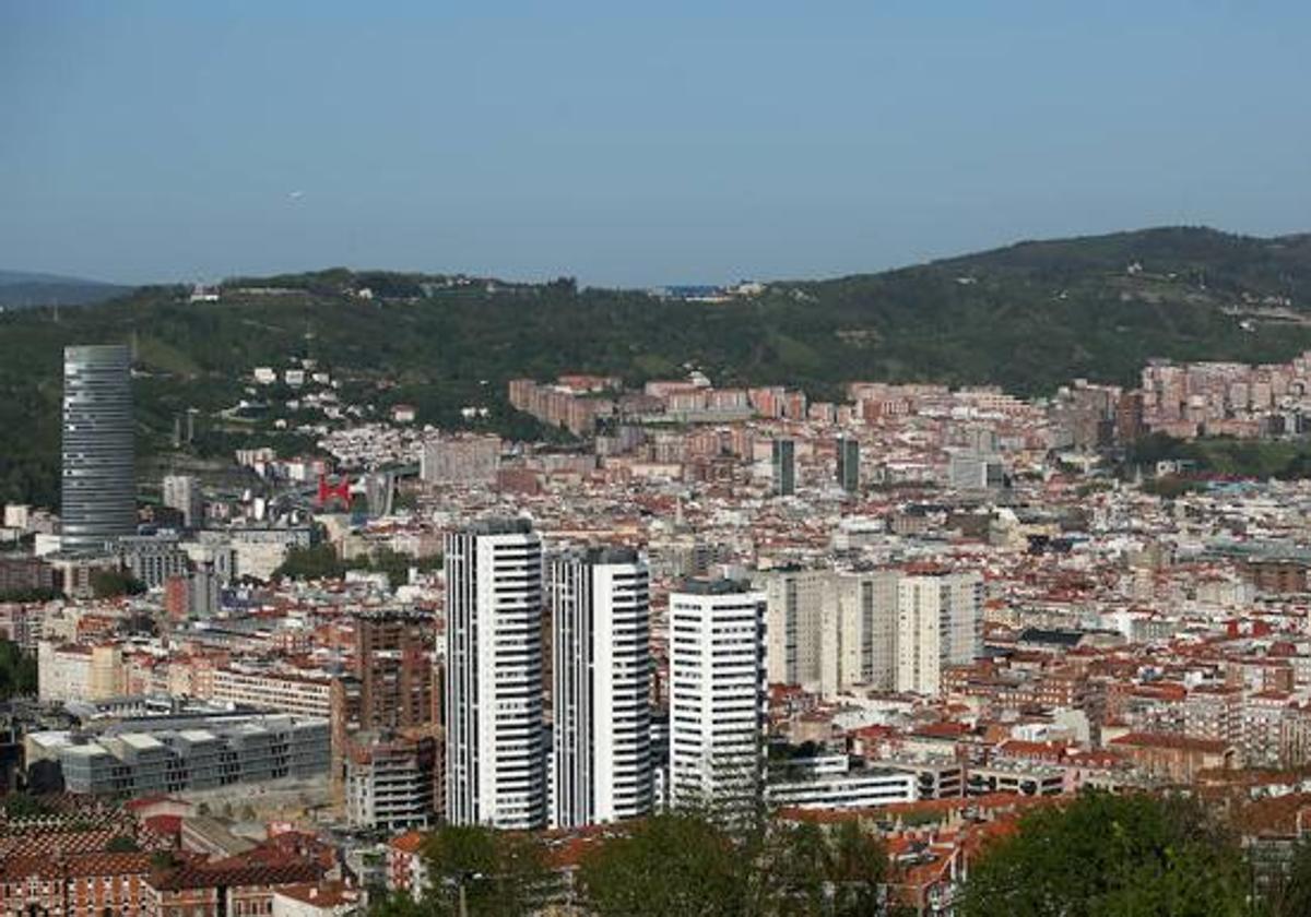 Vista general de Bilbao.