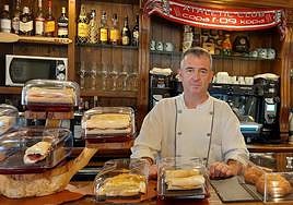 Javier Madariaga, del Okela, un restaurante familiar que ya va por la cuarta generación.