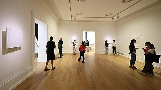 Una muestra en el Bellas Artes recoge la vida sonora en el museo desde la pandemia hasta la actualidad