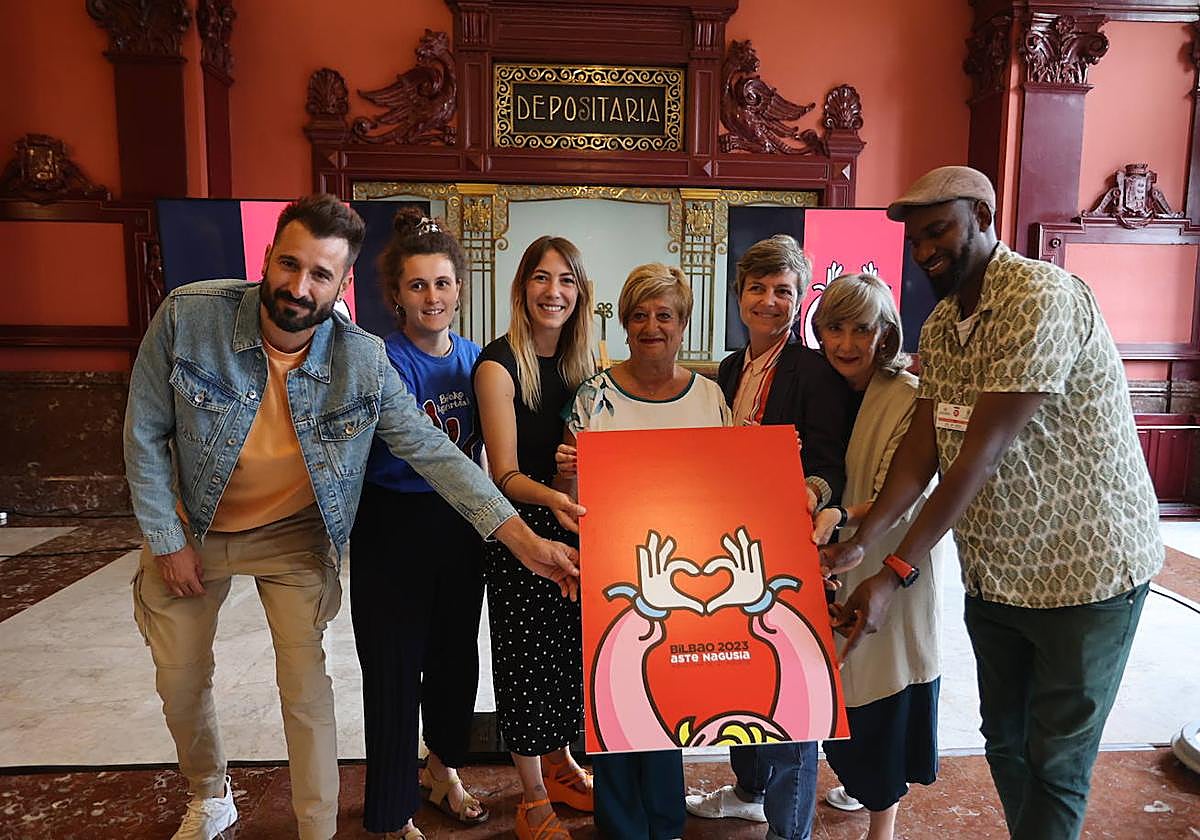 Presentación del cartel de la Aste Nagusia