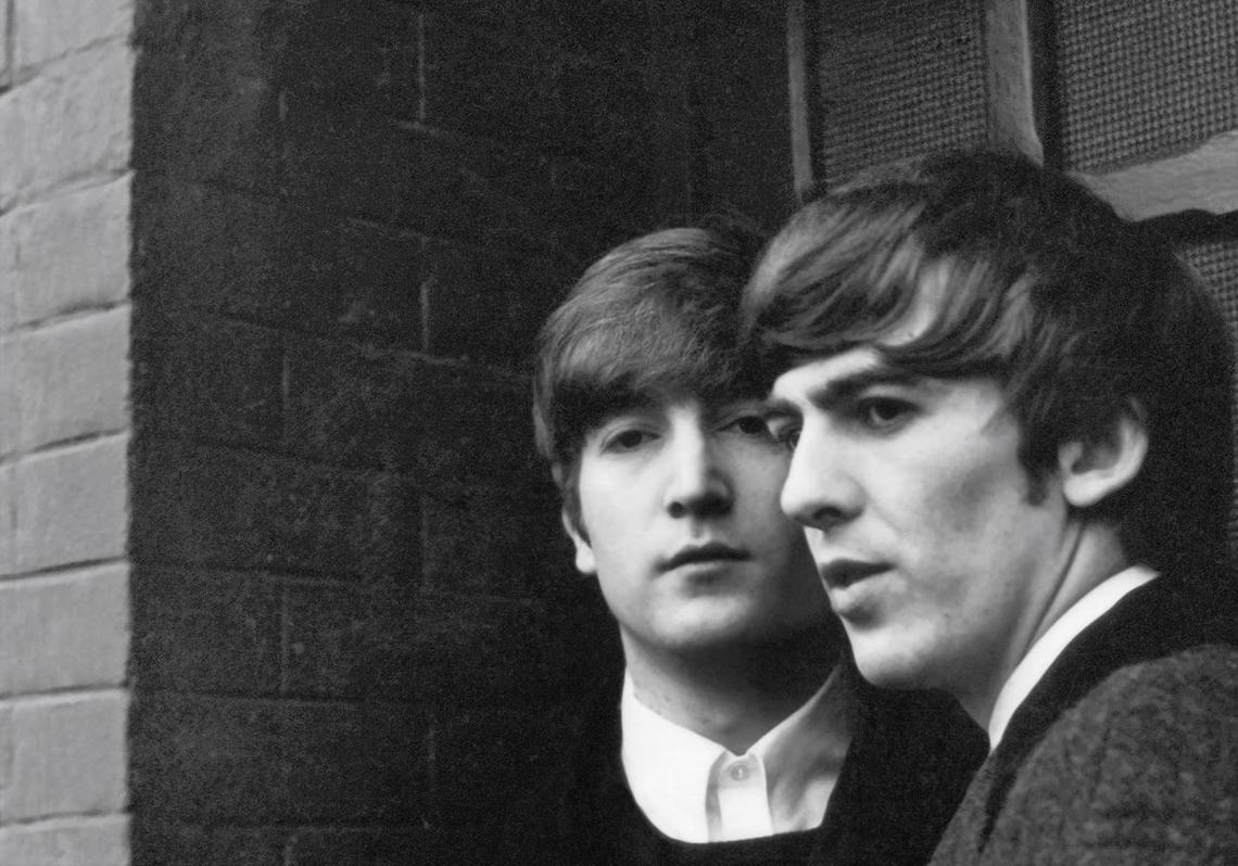 Imagen - Lennon y Harrison.