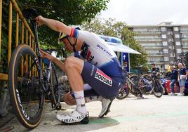 Los ciclistas del Tour de Francia llegan a Bilbao