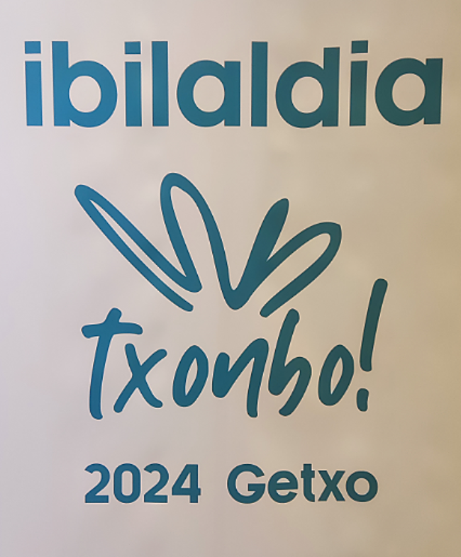 Datorren urtean ospatuko den Ibilaldiaren logoa.