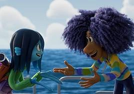 Escena de 'Ruby, aventuras de una kraken adolescente', que llega este fin de semana a los cines.