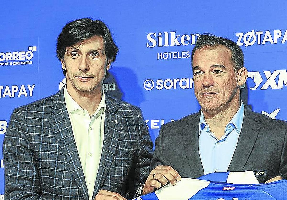 Sergio Fernández y Luis García. 