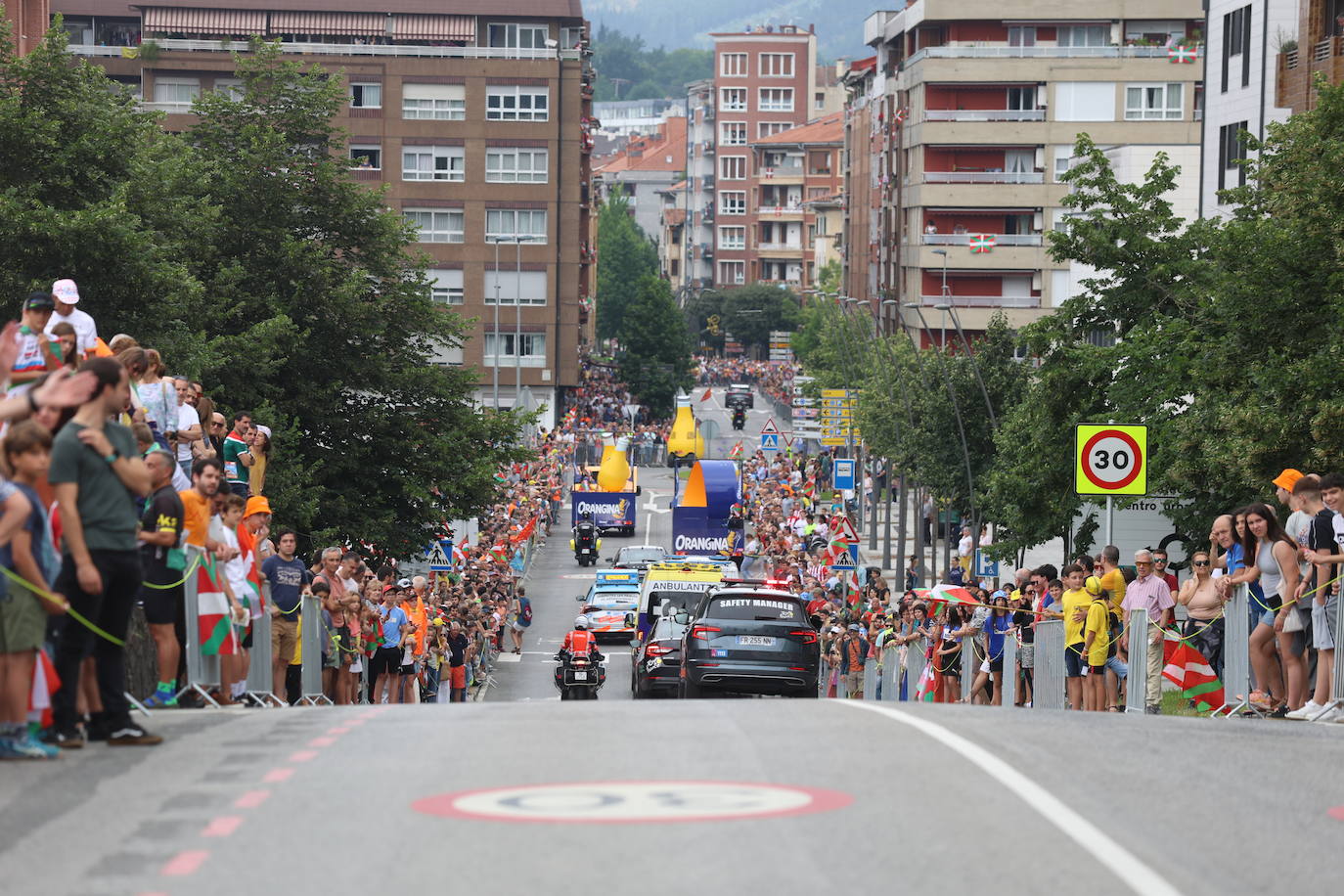 Las mejores imágenes del Tour en Amorebieta