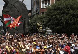 Las mejores imágenes del Tour en Amorebieta