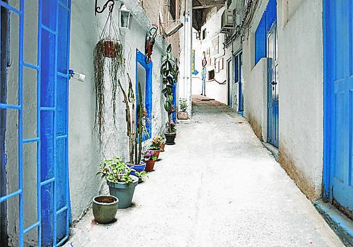 El 'callejón de Zollo' está situado en Alameda San Mamés, número 11.