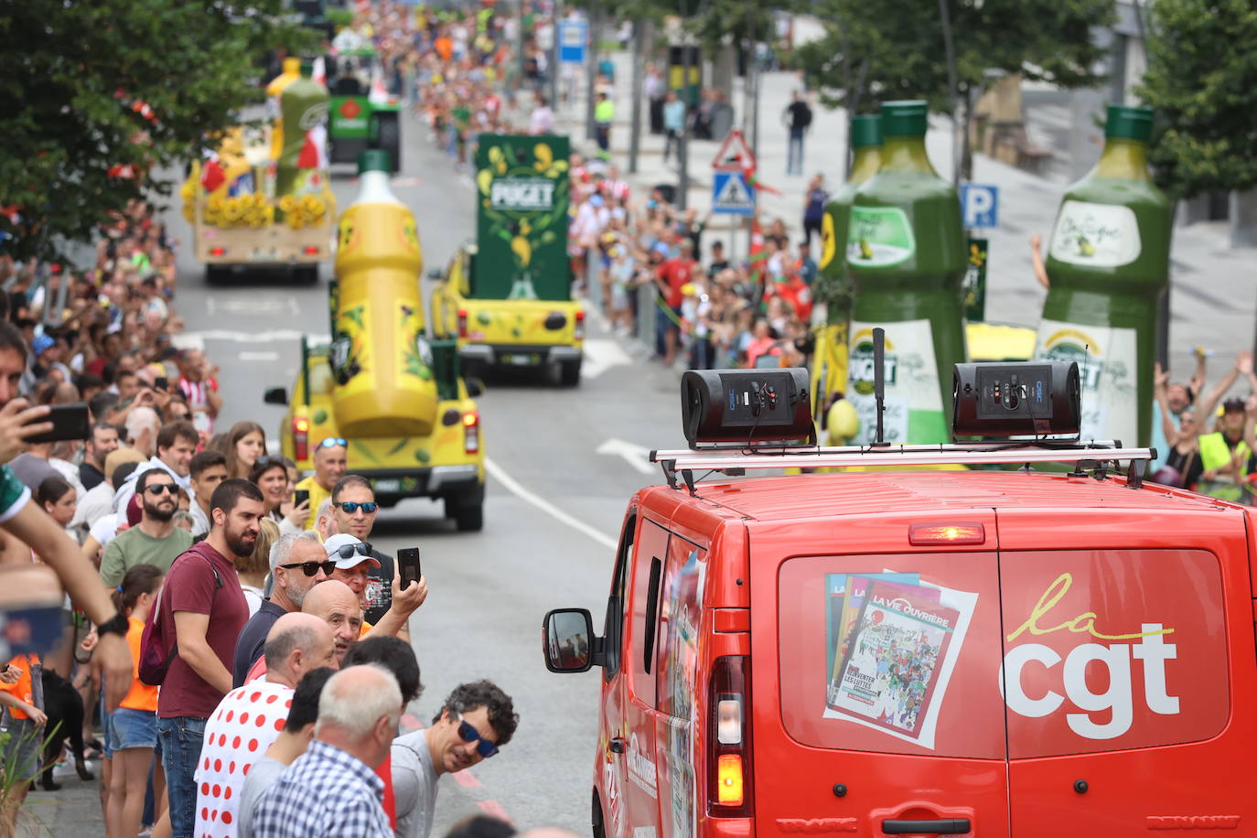 Las mejores imágenes del Tour en Amorebieta