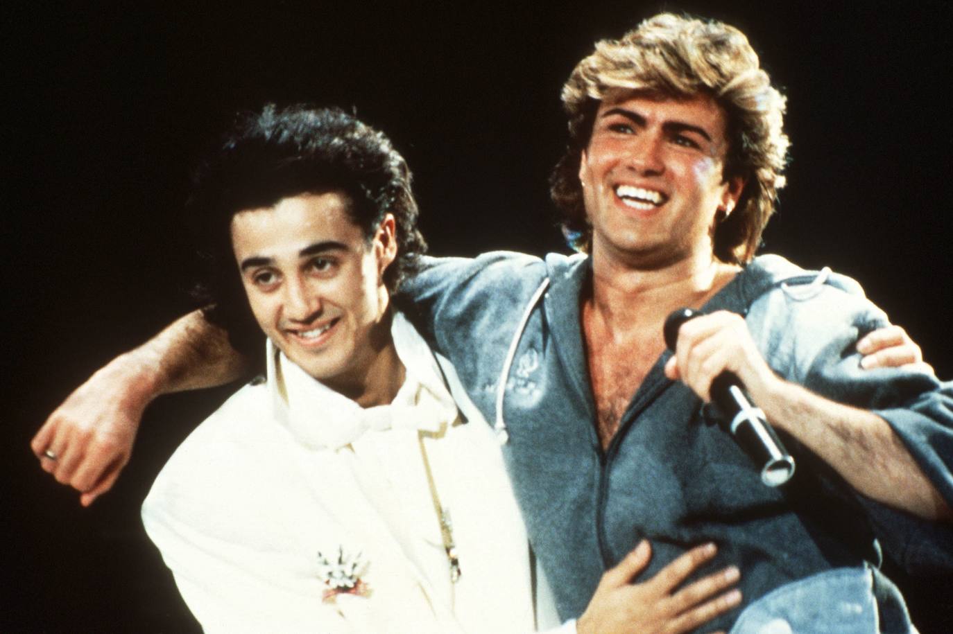 George Michael y Andrew Ridgeley: Wham!.