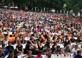 La comida de las cuadrillas volverá a ser multitudinaria en Markina.