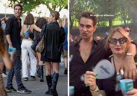 Jon Kortajarena disfruta con su hermana del BBK Live 2023.