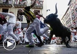 Los cárdenos de José Escolar protagonizan un rápido y limpio segundo encierro