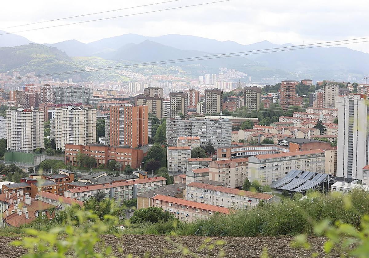 Vista del barrio de Otxarkoaga