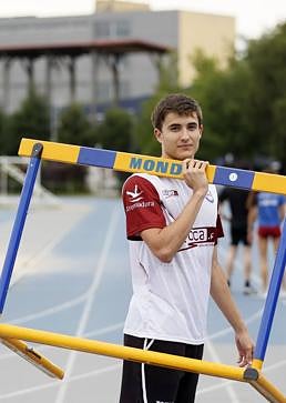 Imagen - Gonzalo Lamborena, en la pista de Santurtzi.