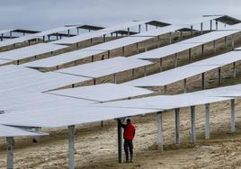 El pleno de Iruña de Oca quiere proteger los suelos agrícolas de Trespuentes y Víllodas frente a los parques solares.