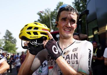 Pello Bilbao: «Tras la muerte de Gino fue muy difícil preparar este Tour. Me refugié en mi familia»