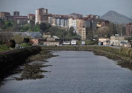 Imagen de la desembocadura del río Galindo. fernando gómez.