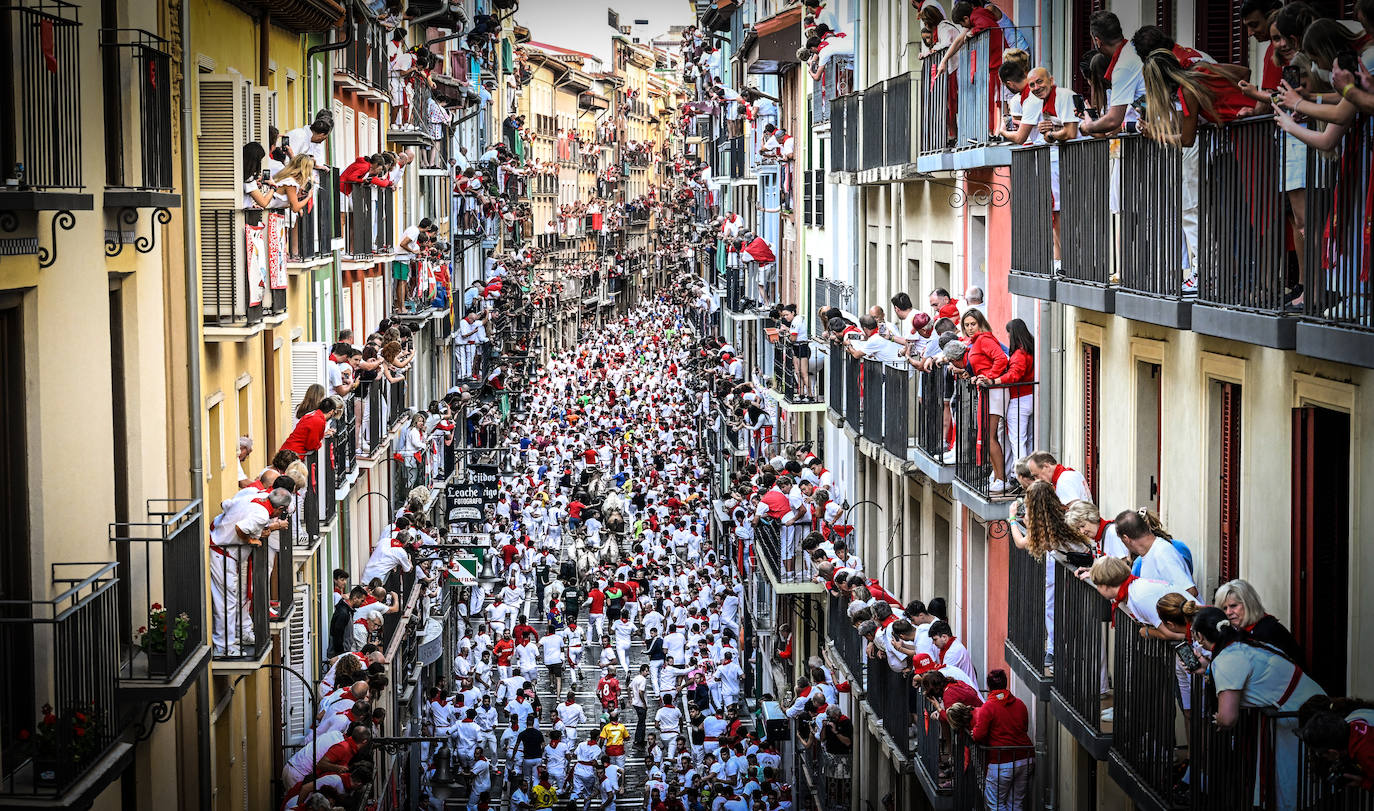 Las mejores imágenes de Sanfermines tras seis días de encierros