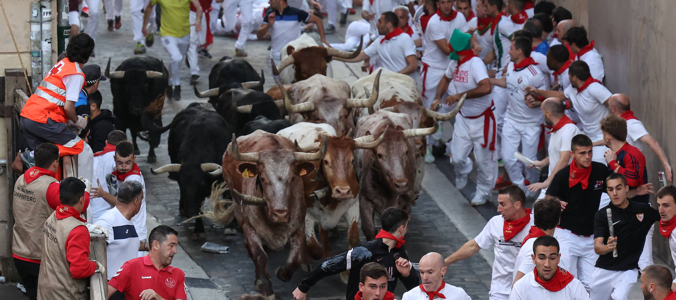 Las mejores imágenes de Sanfermines tras seis días de encierros