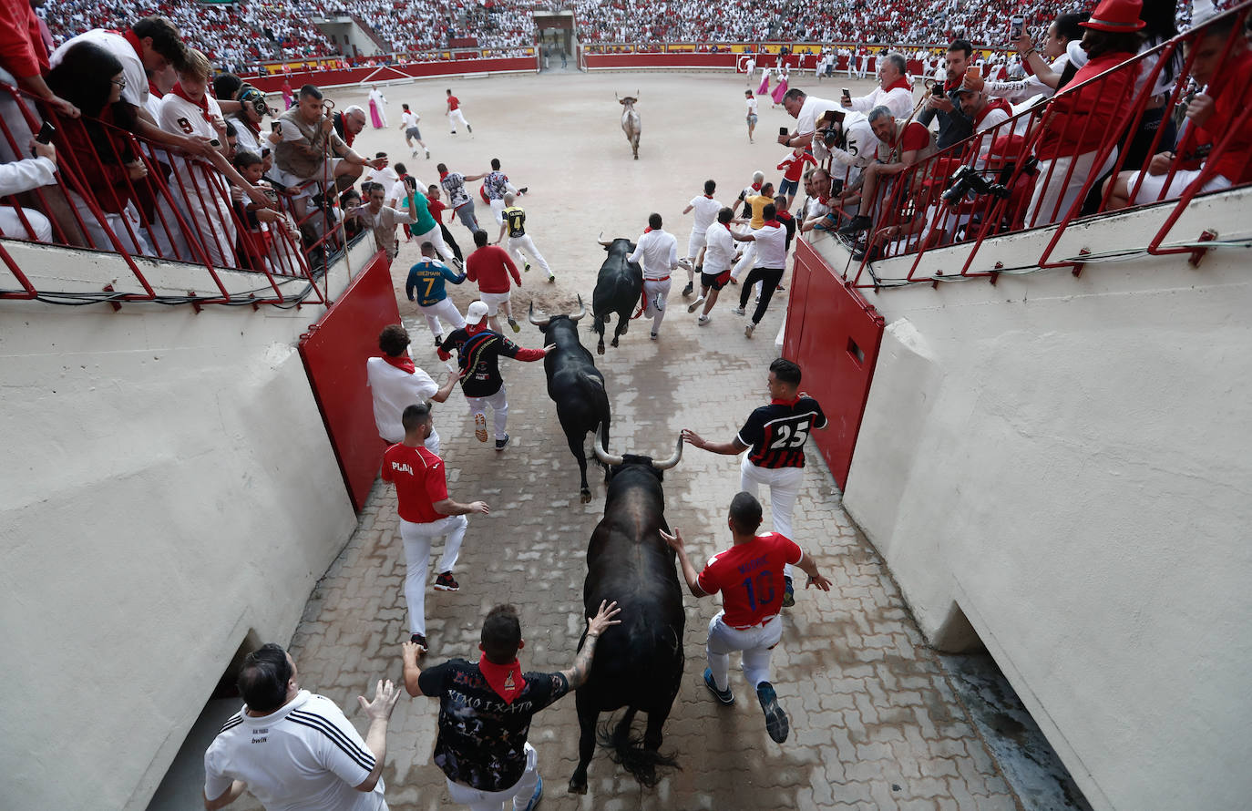 Las mejores imágenes de Sanfermines tras seis días de encierros