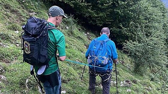Rescatan a un senderista vizcaíno desorientado en la Sierra del Cuera, Asturias