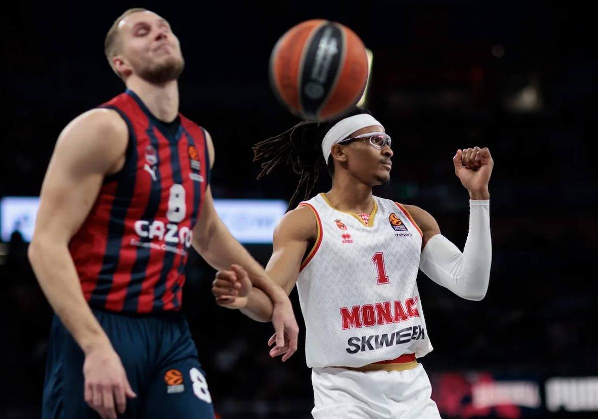 Moneke fue MVP de la jornada de la Euroliga tras su partido en el Buesa Arena.