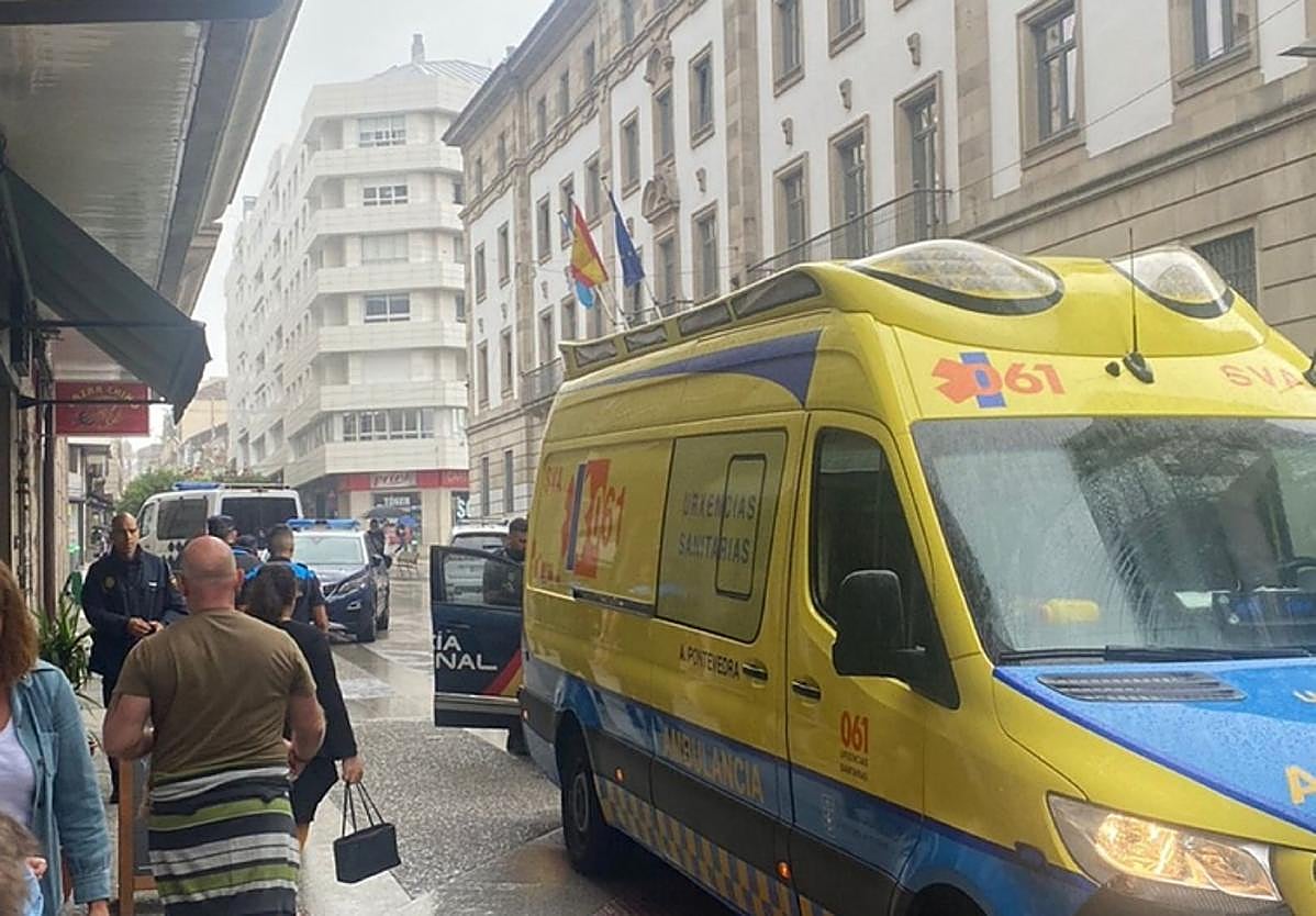 Exteriores de la redacción en la que tuvo lugar la agresión.