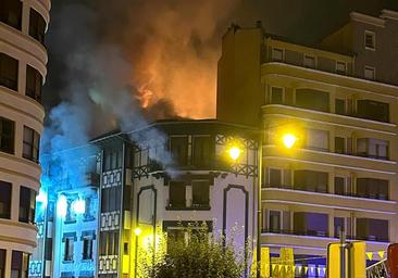 Un menor de 16 años muere en un incendio en Barakaldo