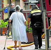 «Abrimos la puerta y la casa se llenó de humo. No lo dudé y salté por la ventana»