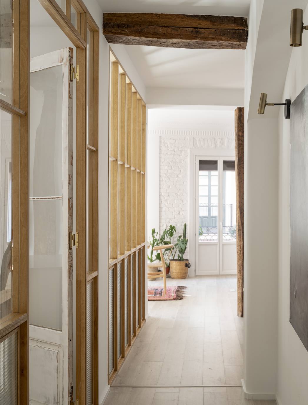 El piso clásico (pero moderno) de una pareja en el Casco Viejo