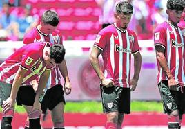 Vencedor, cabizbajo durante la tanda de penaltis del domingo en Guadalajara