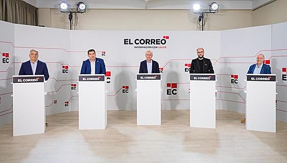 Los candidatos por Álava coinciden en el impulso de infraestructuras pero chocan en fiscalidad