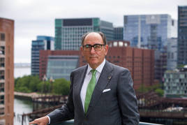 El presidente de Iberdrola, Ignacio Galán, en Nueva York