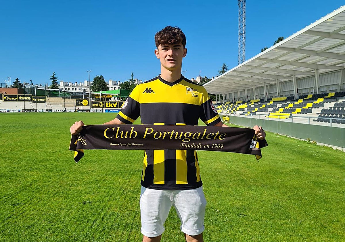 Julen Muguruza dará el salto a Tercera Federación procedente del Indartsu de Juvenil Nacional.