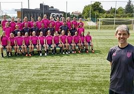 David Aznar, durante su presentación este viernes en Lezama.