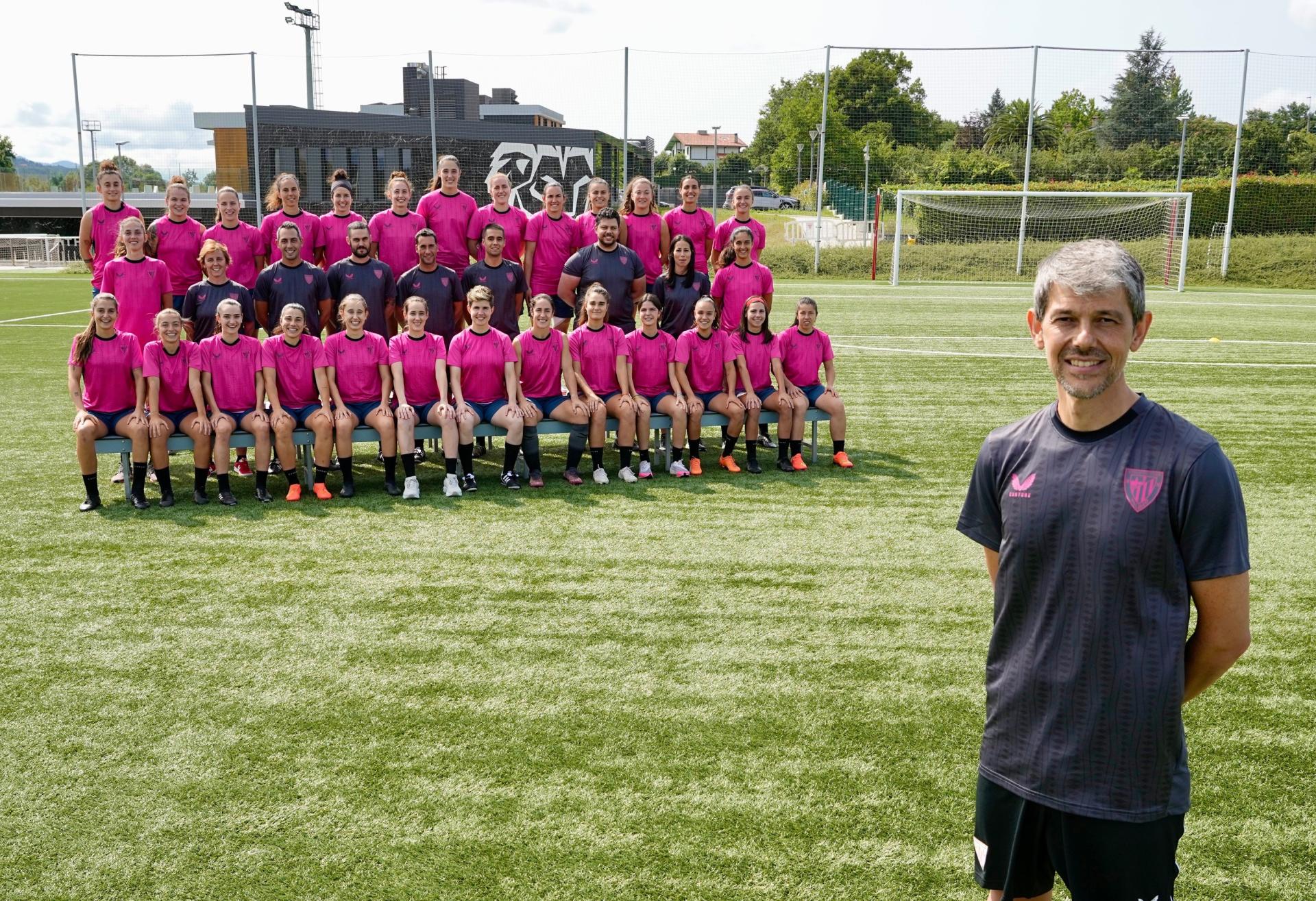 Primer entrenamiento del Athletic en Lezama