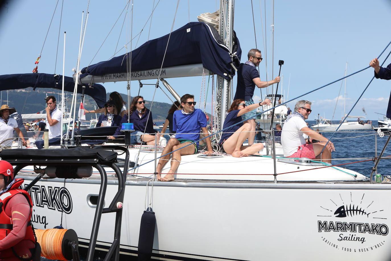 Miles de personas disfrutan de las Madalenas en Bermeo y Elantxobe