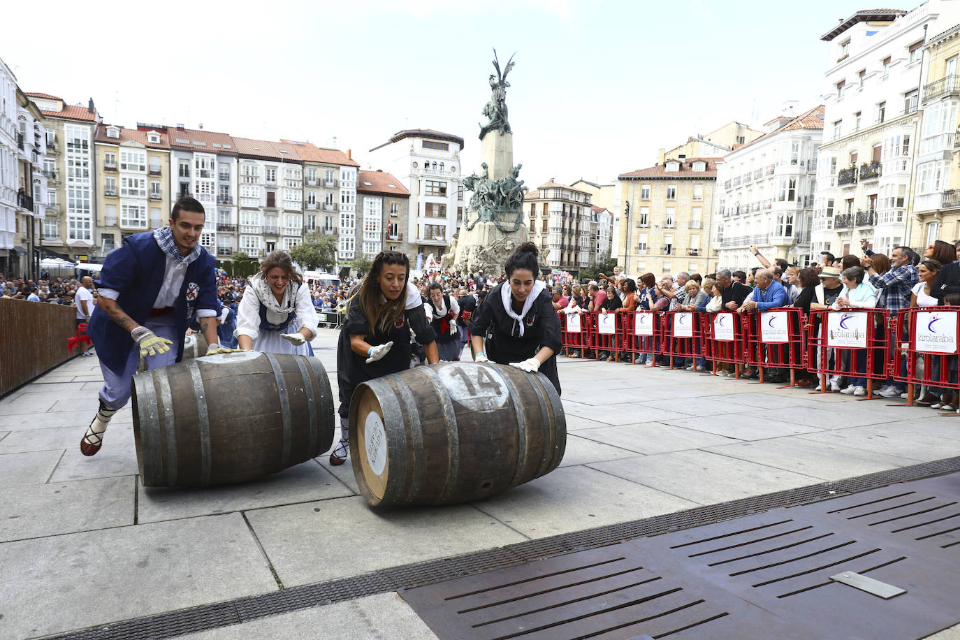 Barricas a la carrera