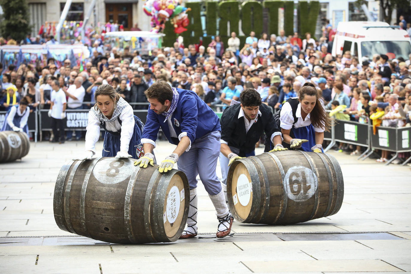 Barricas a la carrera