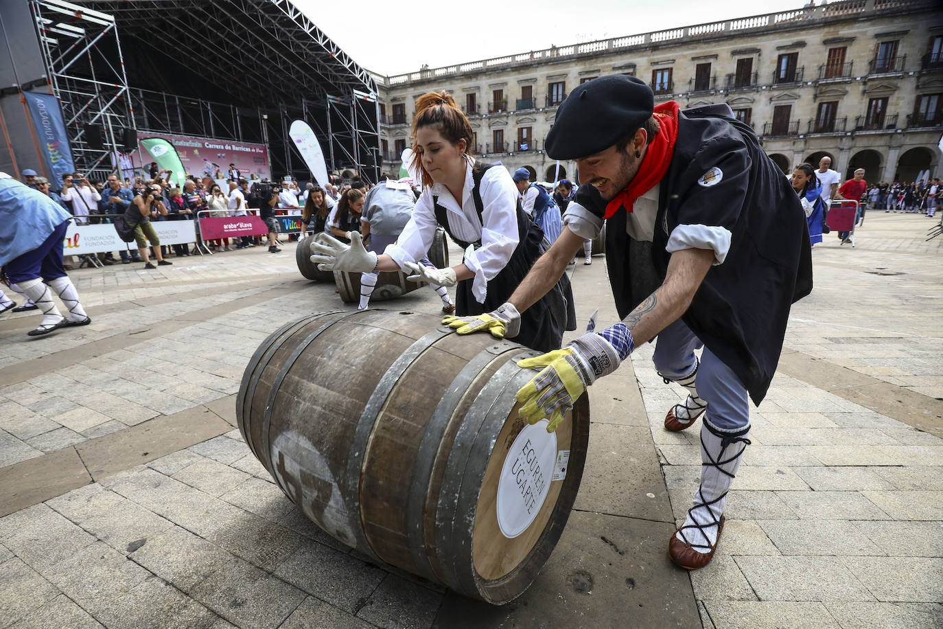 Barricas a la carrera